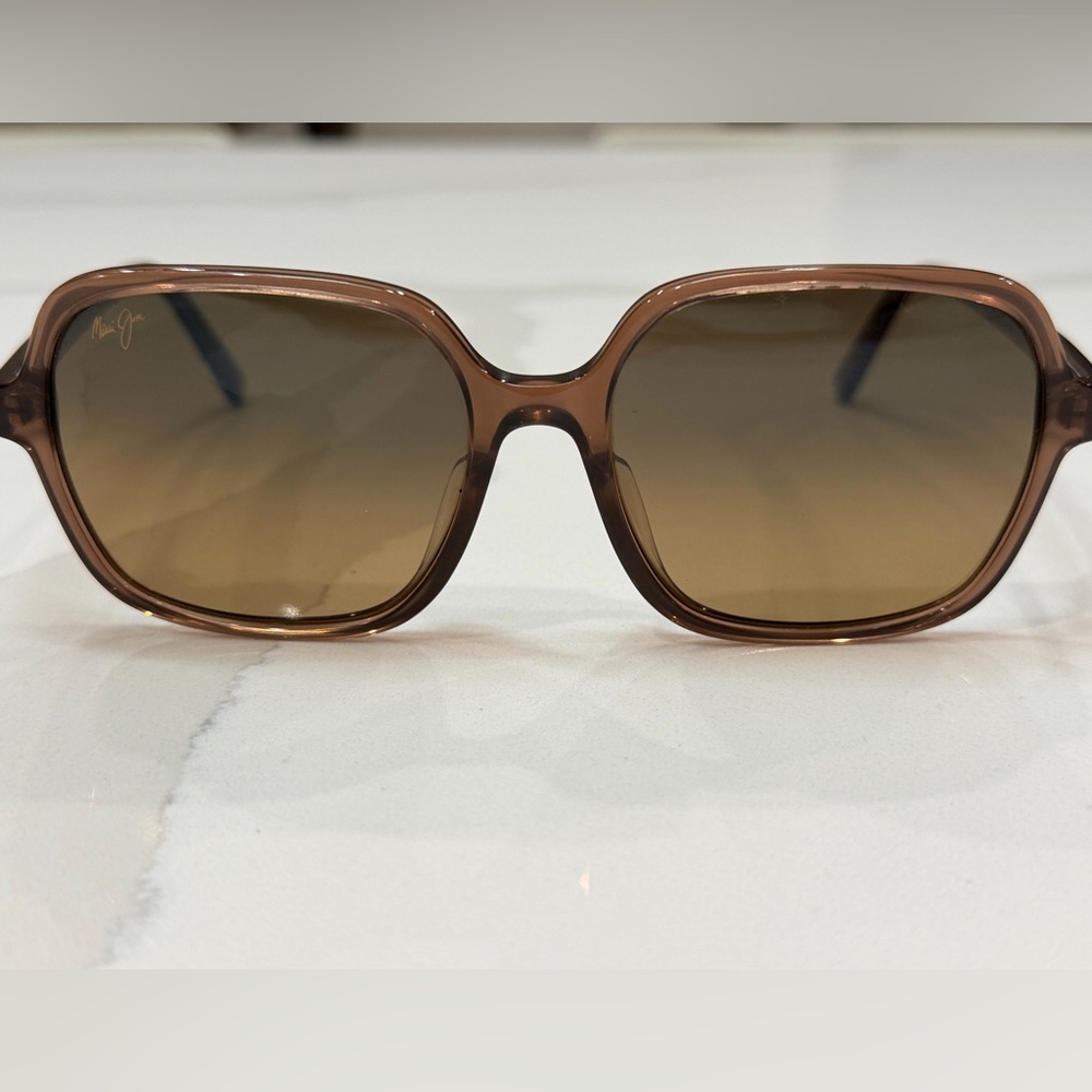 Maui Jim Brown Gradient Oversized Square Women's Sunglasses